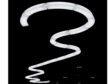 CIRCULAR POL XXL - Dimmable polyethylene pendant lamp by Martinelli Luce - view 3